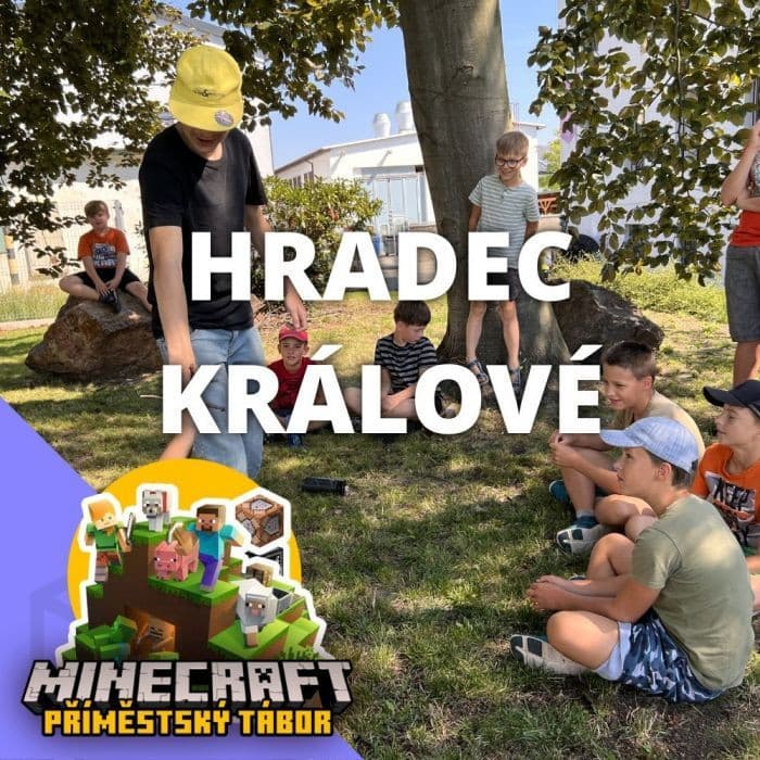 Příměstský tábor Hradec Králové - Film Studio ve světě Minecraftu 2026