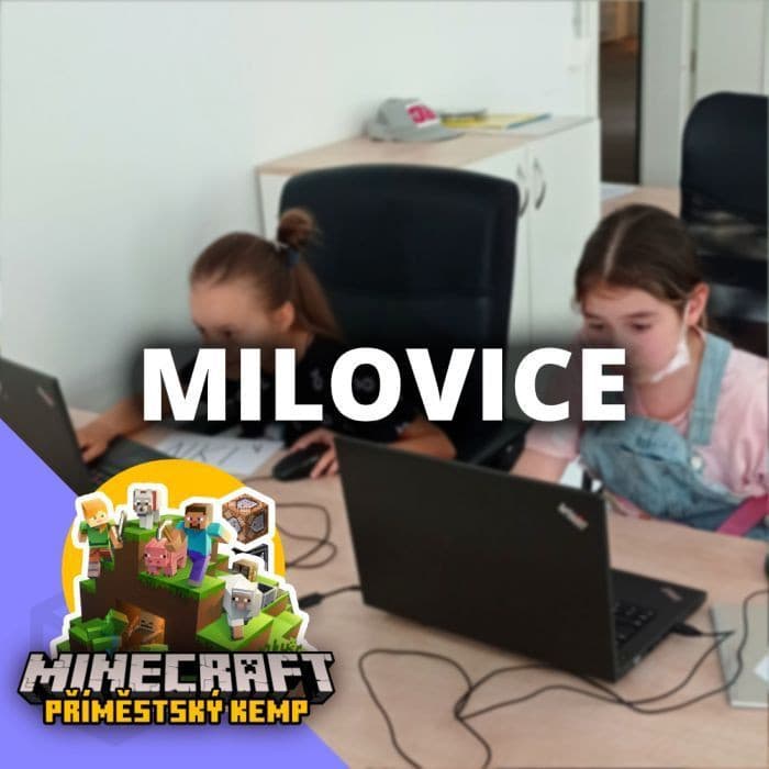 Příměstský tábor Milovice - Film Studio ve světě Minecraftu 2026