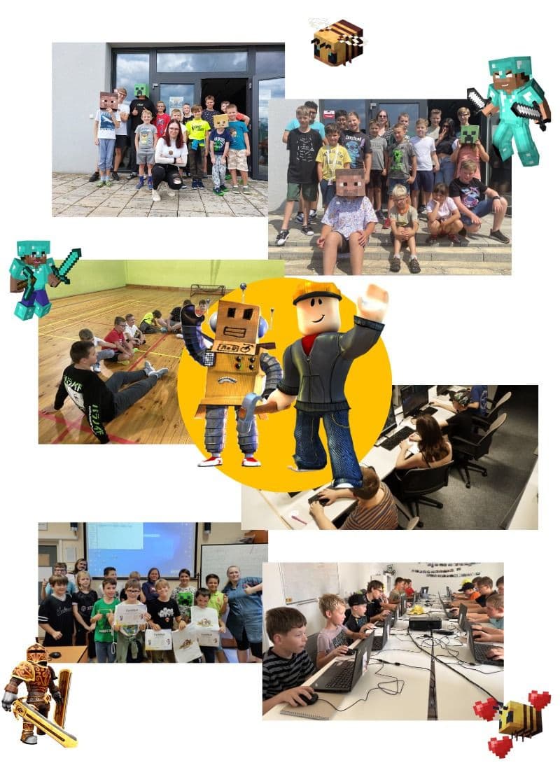 Příměstský tábor Praha Prosek - Film Studio ve světě Minecraftu 2026 - fotka 3