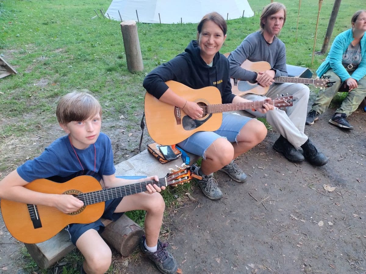 Stanový tábor v beskydské přírodě (letošní téma: Vinnetou) - fotka 6