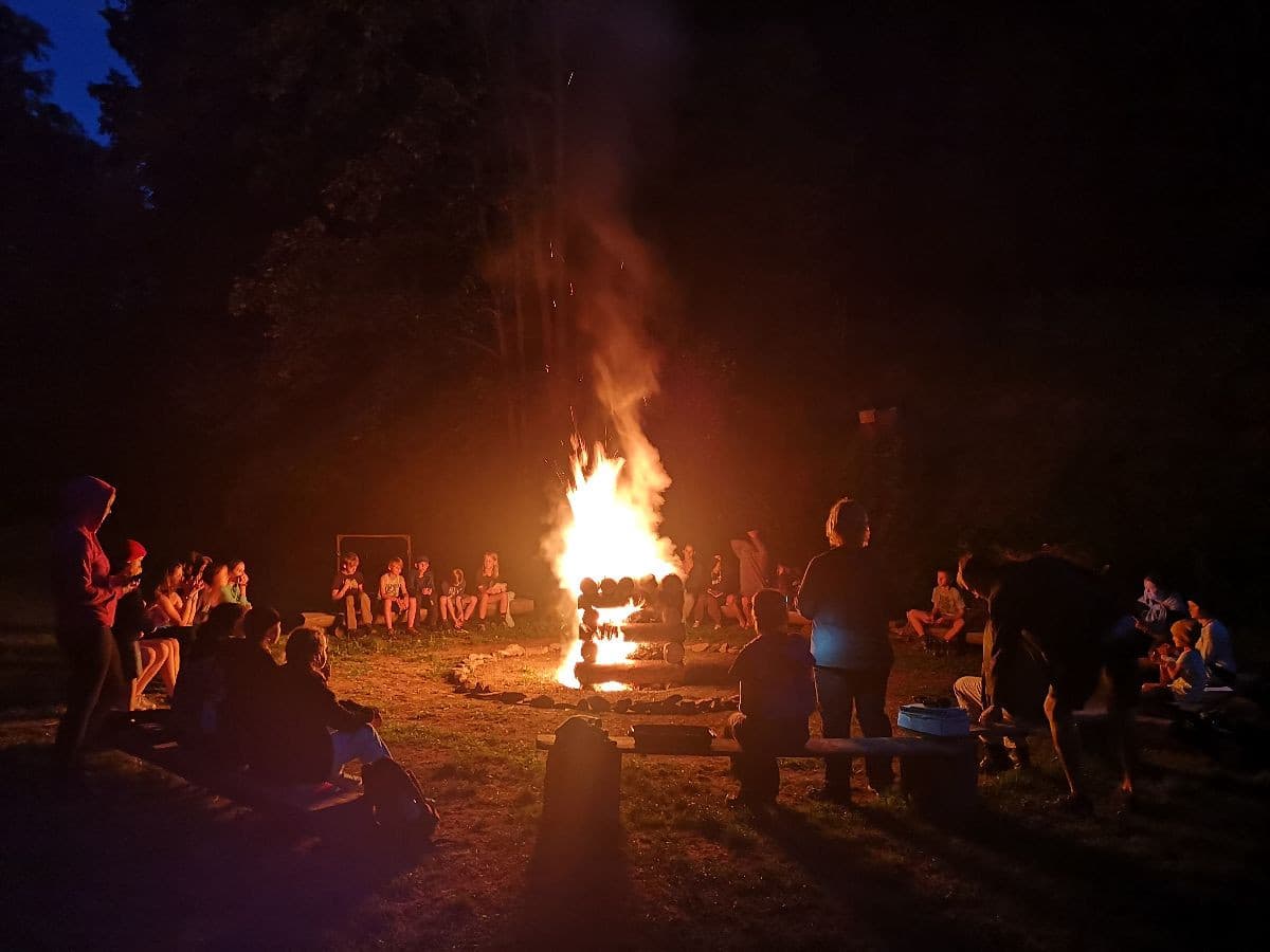 Stanový tábor v beskydské přírodě (letošní téma: Vinnetou) - fotka 4