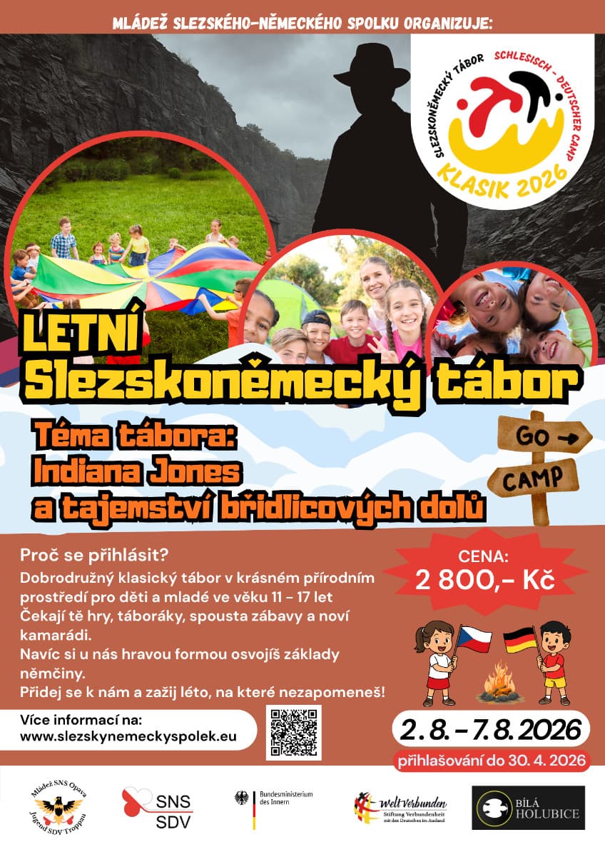 Letní slezkoněmecký tábor – 2026
