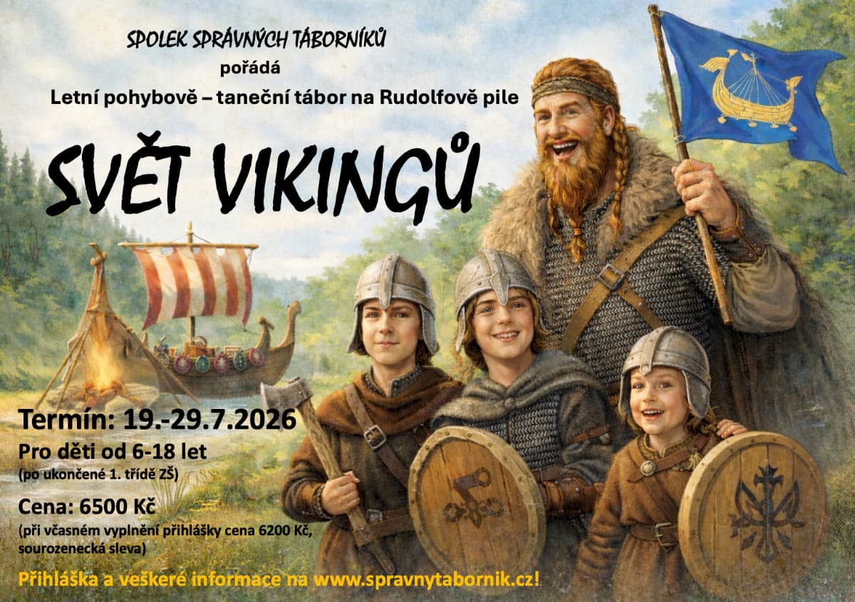 Letní pohybově - taneční tábor Rudolfova Pila